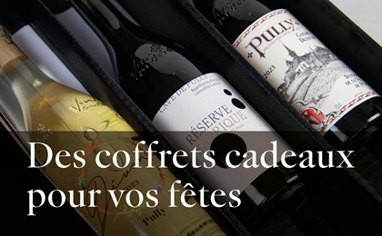 Coffrets de vins pour vos fêtes